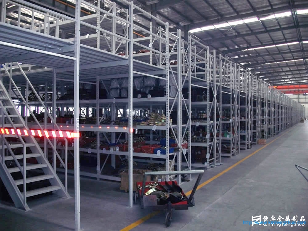 HZ-688型阁楼式货架 HZ-688型阁楼式货架