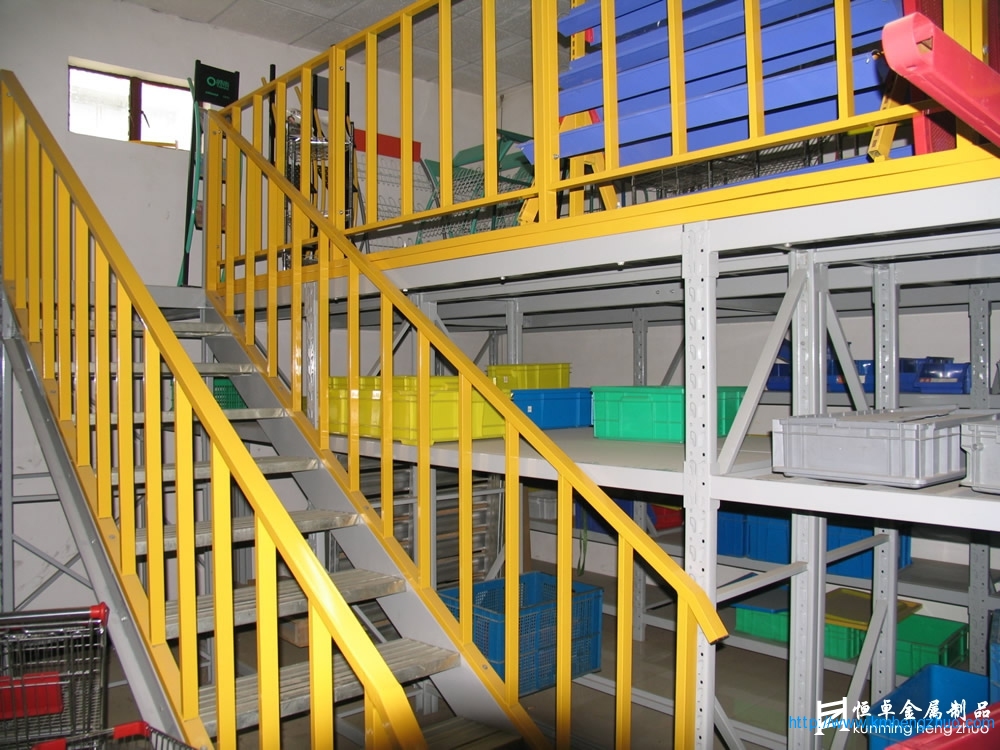 HZ-688型阁楼式货架 HZ-688型阁楼式货架