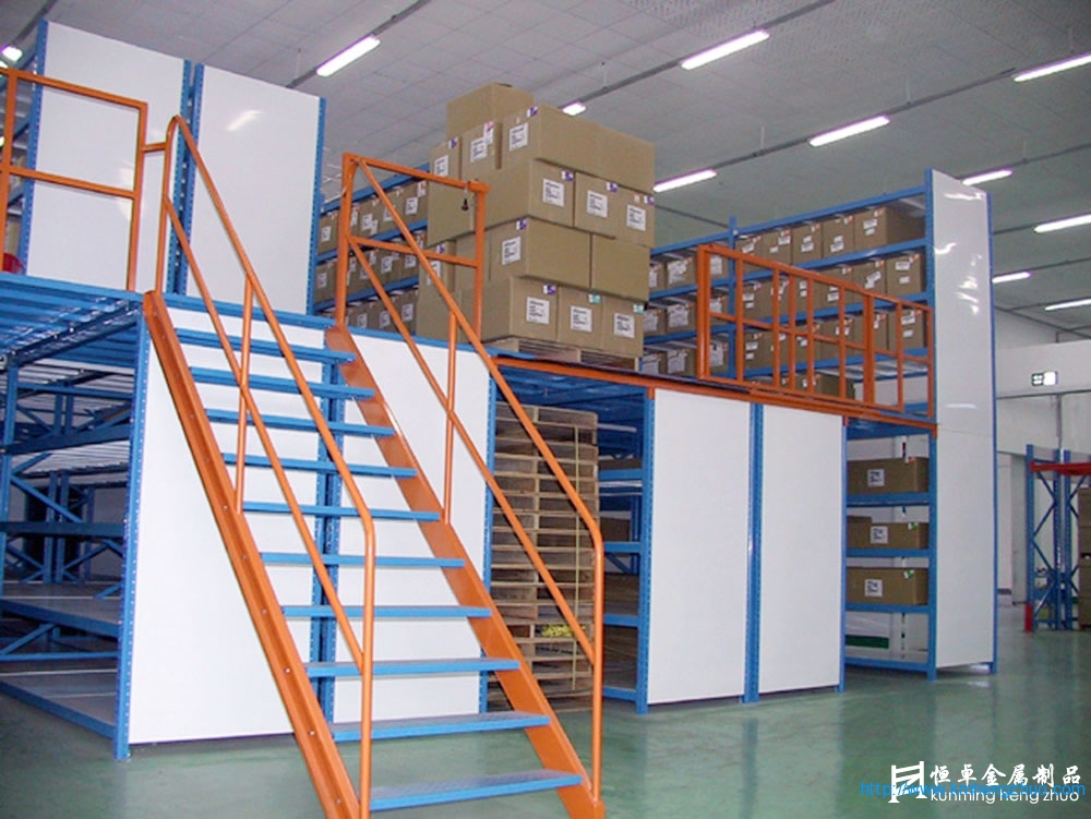 HZ-688型阁楼式货架 HZ-688型阁楼式货架