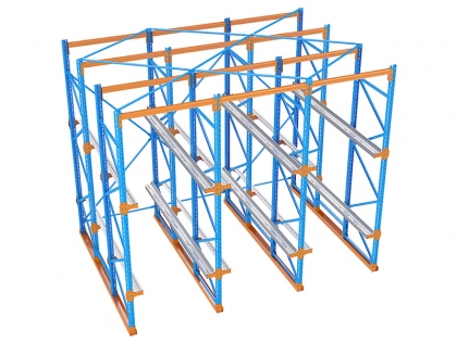 HZ-798型通廊式货架 通廊式仓库货架