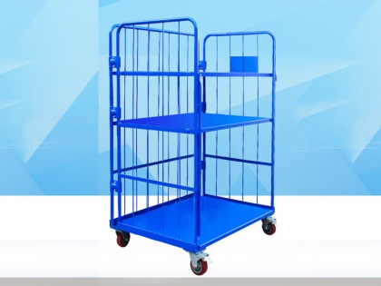 HZ-wl04折叠式物流台车