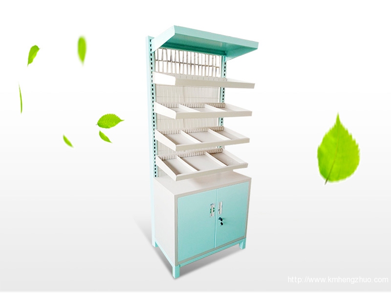 HZ-903型单面带柜药盘架 HZ-903型单面带柜药盘架