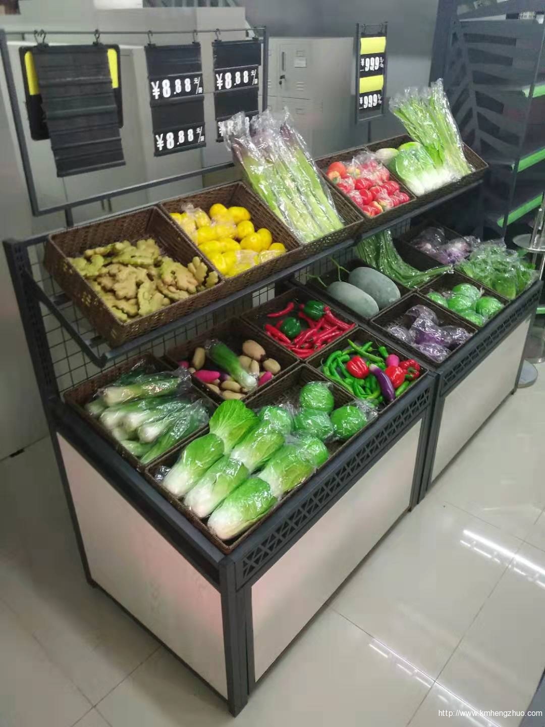 藤框+蔬果架