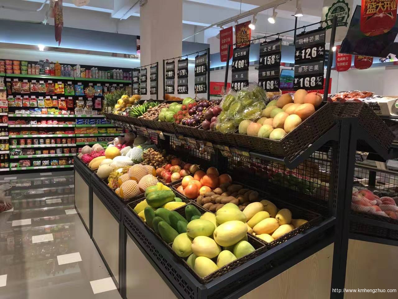 藤框+蔬果架应用案例